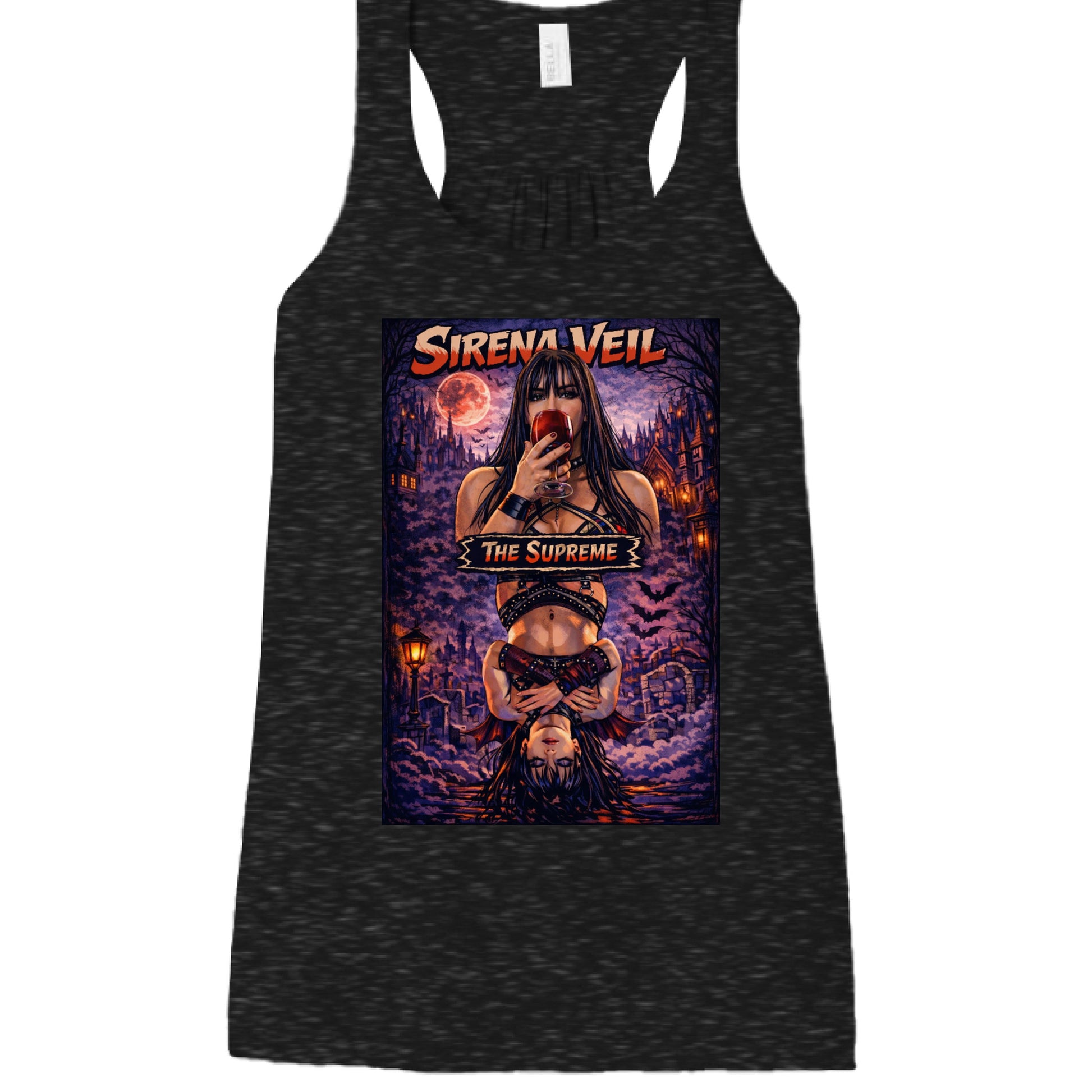 BLACK HEATHER - FRONT